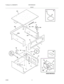 03 - Body parts for Electrolux Warming Drawer EW27WD55GS1 from AppliancePartsPros.com