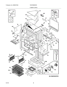 07 - Lower Oven parts for Electrolux Oven E30EW85GSS4 from AppliancePartsPros.com