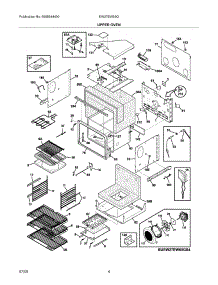 05 - Upper Oven parts for Electrolux Oven EW27EW65GW4 from AppliancePartsPros.com