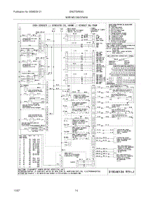 14 - Wiring Diagram parts for Electrolux Oven EW27EW65GW1 from AppliancePartsPros.com