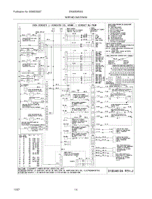 14 - Wiring Diagram parts for Electrolux Oven EW30EW65GW1 from AppliancePartsPros.com