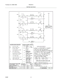 06 - Wiring Diagram parts for Frigidaire Cooktop FEC30C4ABE from AppliancePartsPros.com