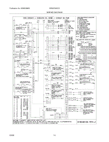 14 - Wiring Diagram parts for Electrolux Oven EW30EW6CGW1 from AppliancePartsPros.com