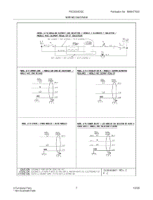 07 - Wiring Diagram parts for Frigidaire Cooktop FEC30S6DQC from AppliancePartsPros.com