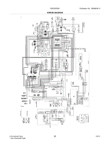 25 - Wiring Diagram parts for Electrolux Refrigerator EW23SS65HB4 from AppliancePartsPros.com