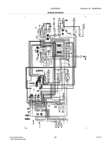 25 - Wiring Diagram parts for Electrolux Refrigerator EW26SS65GB0 from AppliancePartsPros.com