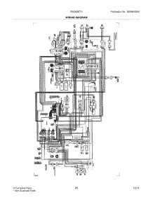25 - Wiring Diagram parts for Electrolux Refrigerator EW26SS70IW0 from AppliancePartsPros.com