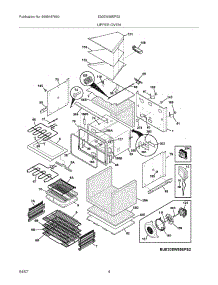05 - Upper Oven parts for Electrolux Oven E30EW85EPS3 from AppliancePartsPros.com