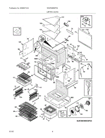 05 - Upper Oven parts for Electrolux Oven E30EW85GPS4 from AppliancePartsPros.com