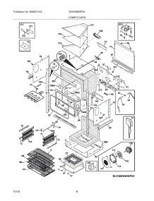 07 - Lower Oven parts for Electrolux Oven E30EW85GPS4 from AppliancePartsPros.com