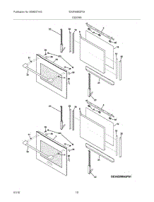 09 - Doors parts for Electrolux Oven E30EW85GPS4 from AppliancePartsPros.com
