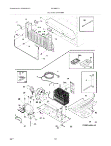 11 - System parts for Electrolux Refrigerator EW28BS71IS9 from AppliancePartsPros.com