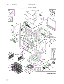 07 - Lower Oven parts for Electrolux Oven E30EW8CGPS2 from AppliancePartsPros.com