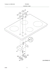 03 - Controls parts for Frigidaire Cooktop FEC32S6ABE from AppliancePartsPros.com
