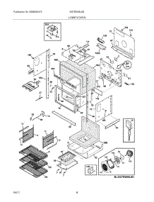 07 - Lower Oven parts for Electrolux Oven EI27EW45JS2 from AppliancePartsPros.com