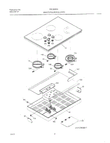 05 - Maintop parts for Frigidaire Cooktop FEC32S6HBB from AppliancePartsPros.com