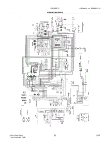 25 - Wiring Diagram parts for Electrolux Refrigerator EW26SS70IS2 from AppliancePartsPros.com