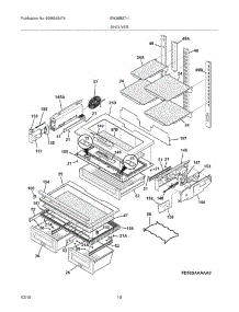09 - Shelves parts for Electrolux Refrigerator EW28BS71IW4 from AppliancePartsPros.com