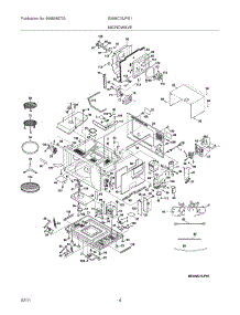 05 - Microwave parts for Electrolux Oven E30MC75JPS1 from AppliancePartsPros.com
