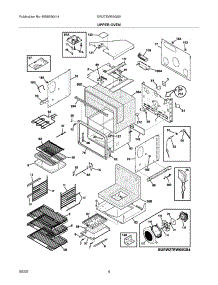 05 - Upper Oven parts for Electrolux Oven EW27EW65GS5 from AppliancePartsPros.com