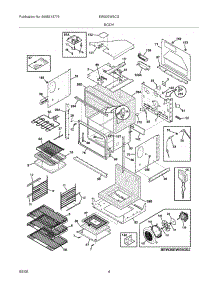 05 - Body parts for Electrolux Oven EW30EW5CGB3 from AppliancePartsPros.com
