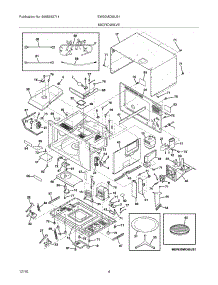 05 - Microwave parts for Electrolux Oven EW30MC65JS1 from AppliancePartsPros.com