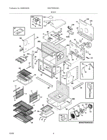 05 - Body parts for Electrolux Oven EW27EW55GS1 from AppliancePartsPros.com