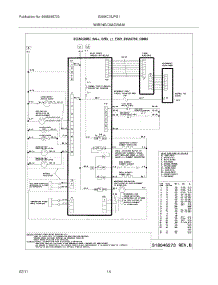 10 - Wiring Diagram parts for Electrolux Oven E30MC75JPS1 from AppliancePartsPros.com