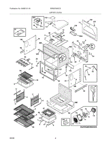 05 - Upper Oven parts for Electrolux Oven EW30EW6CGB3 from AppliancePartsPros.com