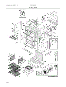 07 - Lower Oven parts for Electrolux Oven EW30EW6CGB3 from AppliancePartsPros.com