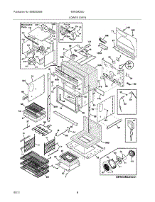 07 - Lower Oven parts for Electrolux Oven EW30MC65JW2 from AppliancePartsPros.com