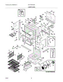 07 - Lower Oven parts for Electrolux Oven EW27EW65GS5 from AppliancePartsPros.com