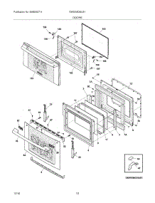 09 - Doors parts for Electrolux Oven EW30MC65JS1 from AppliancePartsPros.com
