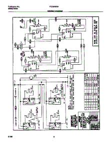 04 - Wiring Diagram parts for Frigidaire Cooktop FEC6X6XAW4 from AppliancePartsPros.com