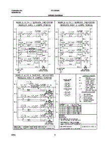 06 - Wiring Diagram parts for Frigidaire Cooktop FEC30S6ASB from AppliancePartsPros.com