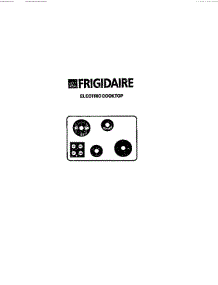 Cover Page-Image Only parts for Frigidaire Cooktop FEC3X2XAWA from AppliancePartsPros.com