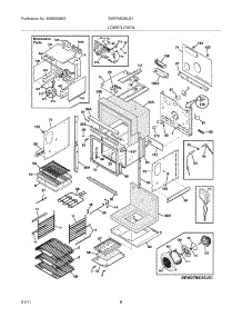 07 - Lower Oven parts for Electrolux Oven EW27MC65JS1 from AppliancePartsPros.com
