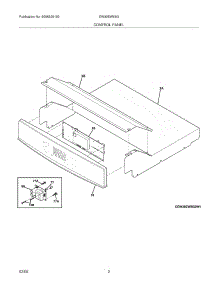 03 - Control Panel parts for Electrolux Oven EW30EW65GB4 from AppliancePartsPros.com
