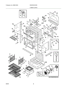 07 - Lower Oven parts for Electrolux Oven EW30EW6CGS3 from AppliancePartsPros.com