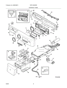 03 - Control Panel parts for Electrolux Washer EWFLW65IMB0 from AppliancePartsPros.com