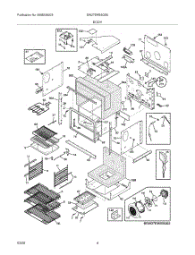 05 - Body parts for Electrolux Oven EW27EW55GS5 from AppliancePartsPros.com