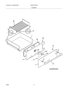 05 - Drawer parts for Electrolux Warming Drawer E30WD75GPS2 from AppliancePartsPros.com