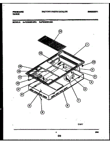 03 - Burner Box Parts parts for Frigidaire Cooktop FEC9X8XAWA from AppliancePartsPros.com