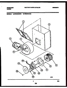 04 - Motor And Blower Housing Parts parts for Frigidaire Cooktop FEC9X8XAWA from AppliancePartsPros.com