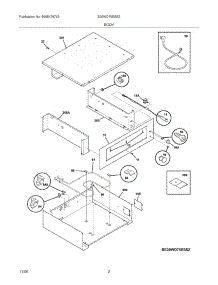 03 - Body parts for Electrolux Warming Drawer E30WD75ESS2 from AppliancePartsPros.com