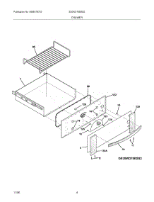 05 - Drawer parts for Electrolux Warming Drawer E30WD75ESS2 from AppliancePartsPros.com