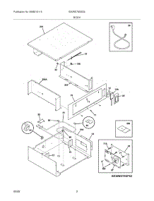 03 - Body parts for Electrolux Warming Drawer E30WD75GSS2 from AppliancePartsPros.com