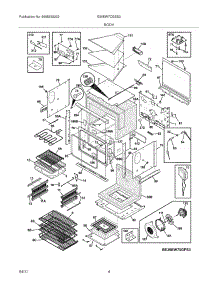 05 - Body parts for Electrolux Oven E30EW7CGSS3 from AppliancePartsPros.com