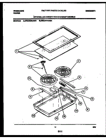 07 - Cooktop Parts parts for Frigidaire Cooktop FEC9X8XAWA from AppliancePartsPros.com