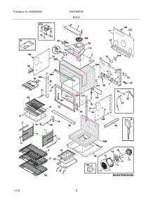 05 - Body parts for Electrolux Oven EW27EW55GW5 from AppliancePartsPros.com